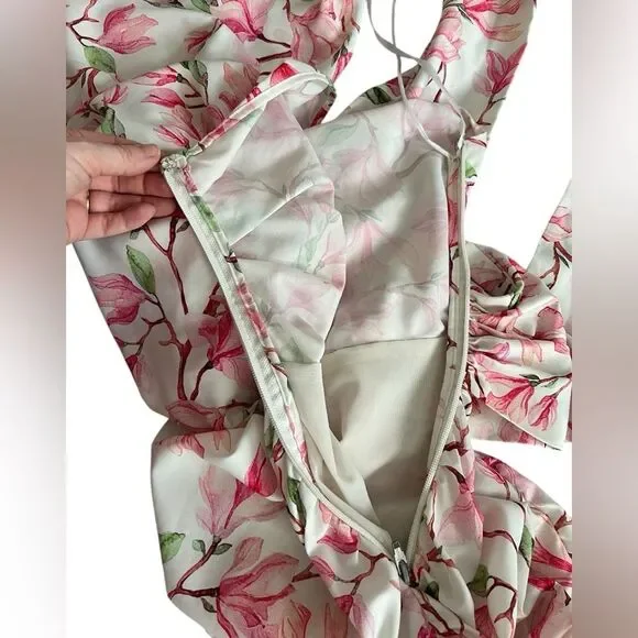 Bronx & Banco Layla Mini One Shoulder Dress size Medium - Picture 10 of 14